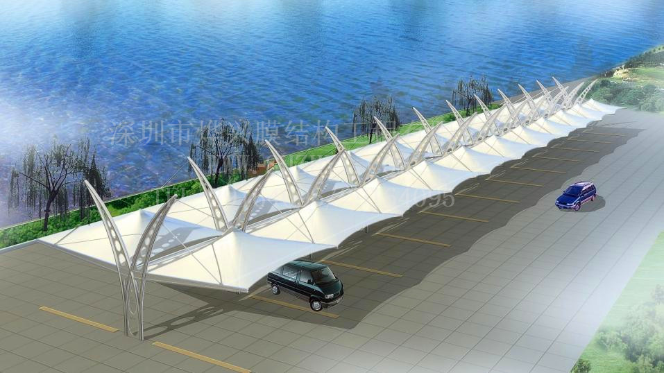 花那么多錢膜結(jié)構(gòu)車棚做啥，做篷布也很不錯(cuò)？