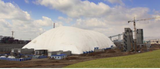 煤棚是用鋼結(jié)構(gòu)好還是充氣膜結(jié)構(gòu)好？