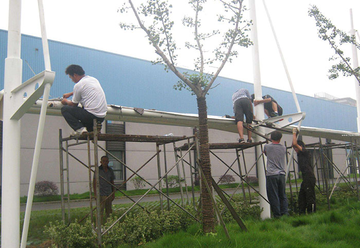 膜結(jié)構(gòu)建筑施工要注意什么？